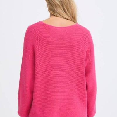 FRSINJA Pullover 1 Very Berry on model BACK.jpg