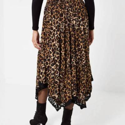 Leopard Print Skirt Back.JPG